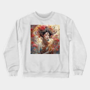 Chinese woman Crewneck Sweatshirt